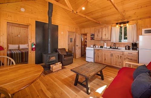 West Beach Cabin | 2BR Beachfront Cabin on epic west-facing beach beach with sunsets!