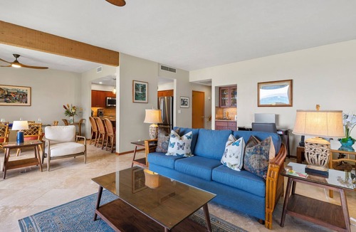 Wailea Condo | Captivating Oceanfront Ground-Floor Gem - Makena Surf G-101 - Gorgeous Views!