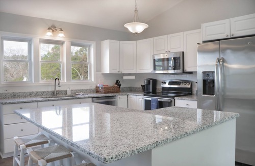 Garden City House | Private Murrells Inlet Waterfront 4 Bedroom 4 Bath Home on Marsh with Fire Pit