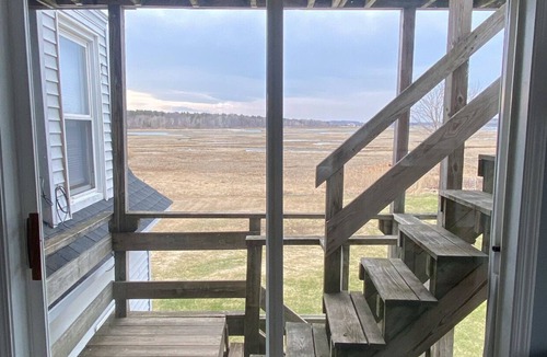 Pine Point Apartment | Serene Pine Point Escape — 1 Block to Beach, Marsh Views & Portland