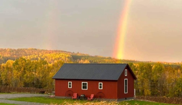 Private Mountain View Cabin in Aroostook on Mars Hill Mountain