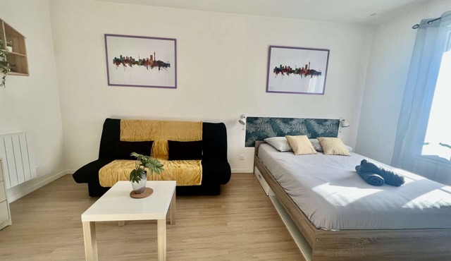 Spacious studio 2/4 pers. + sofa | Ideal for business & weekends